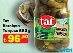TAT KORNİŞON TURŞUSU 680 G fiyat ve kampanya bilgisi